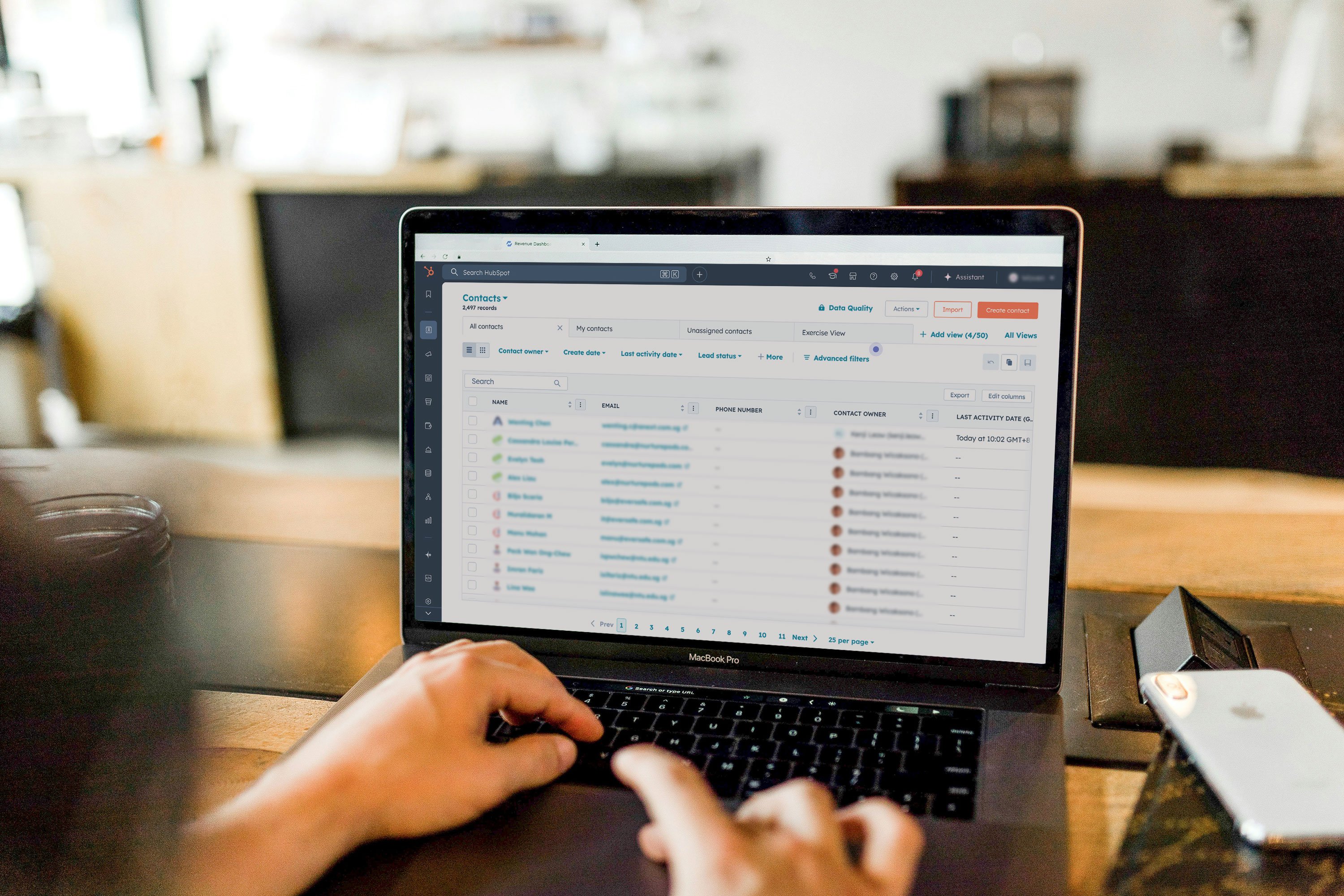 Integration creates a single source of truth for every contact.