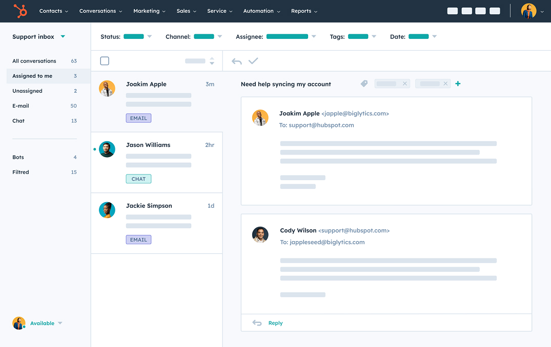 HubSpot’s task queues, admissions officers can easily manage daily priorities.
