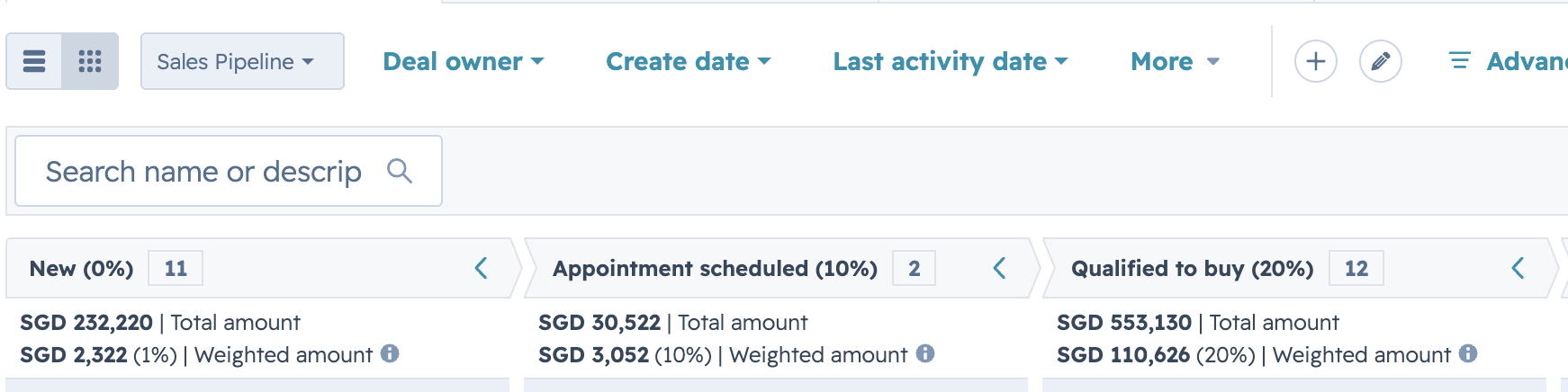 HubSpot allows you to create custom pipelines that reflect these unique sales cycles